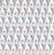 Abstract Wildflowers Vertical Stripe Watercolor Image