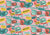1950s Soda Fountain Overlapping Signs on Light Pink Image