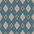 Diamond diagonal grid foulard blanket shirt upholstry scarf – teal sage green mocha mousse. Reserved in color this pattern is a perfect standalone or supporting pattern for the mocha mousse collection. A classic with a twist that shines. Image