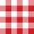 Red and white gingham 2 inch check  - resize to your desired scale Image