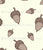 Acorns on Cream Falling Leaves Collection Image