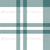 Simple teal plaid - a sweet twill check design in blue teal Image