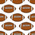 Footballs on White Image