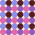 Happy retro Tiles Pink, purple, fuchsia Image