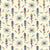 4th of July Patriotic Firecrackers and Firework Rockets on Yellow Image