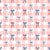 Preppy Ribbons on Pink and White Gingham Image