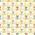 Preppy Ribbons on Yellow and White Gingham Image