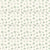 Tropical Leaves and Flowers Green Line Art on Cream Image