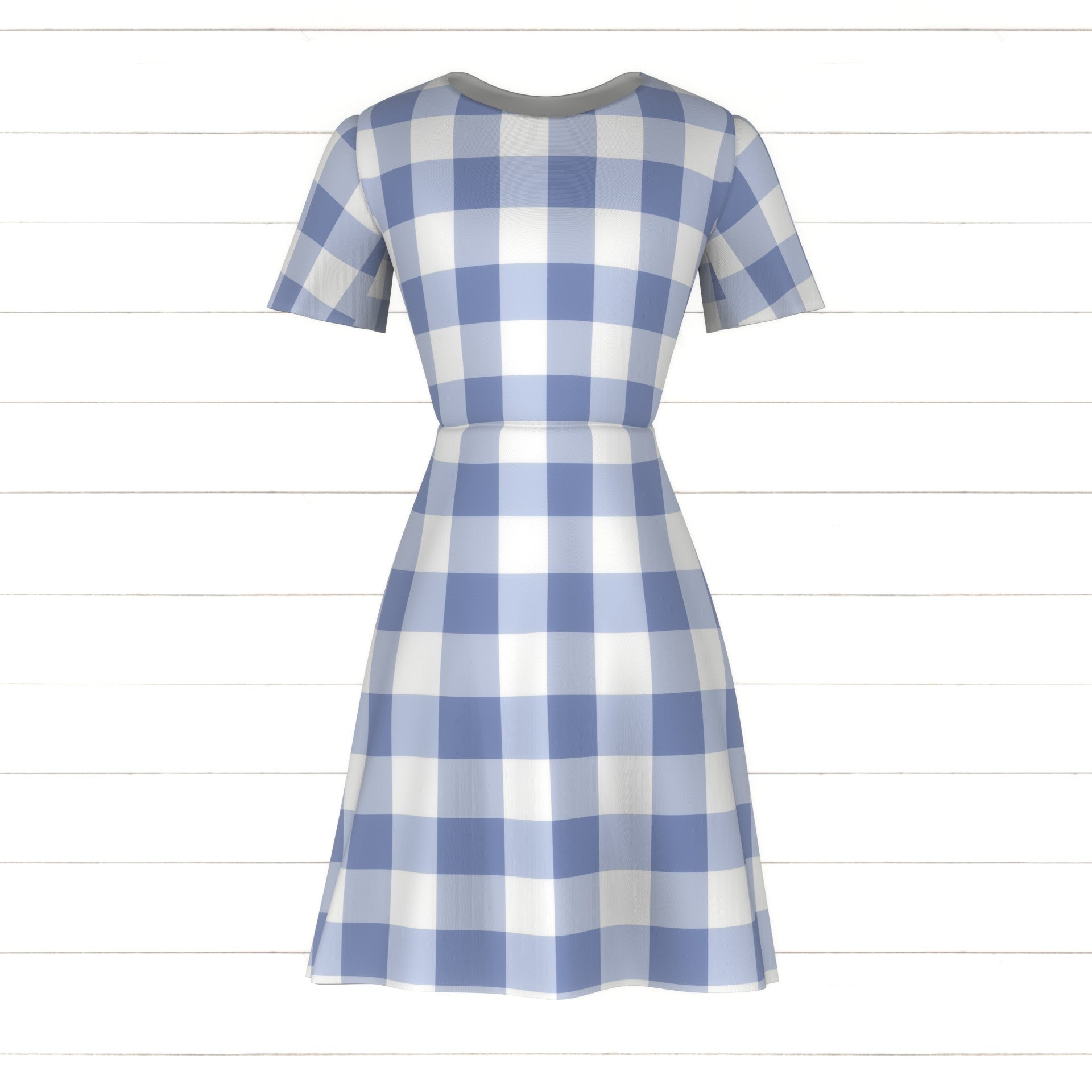 gingham blue and white dress Blue and White Gingham Fabric, Raspberry Creek Fabrics