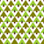 Pattern of Trees, Tree Pattern, Triangle Pattern, Green and Brown Image