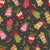 Vintage Jingle Jangle Collection, Retro Bells Tossed in Reds, Pinks, Greens and Golds on Gray Image