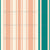 Coastal stripes salmon - teal fabric Image