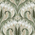 Lily of the Valley Art Nouveau  Sage Green Botanical Floral Wallpaper Image