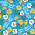 Easy Peasy Lemon Squeezy Floral in Blue Image