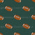 Team Spirit Footballs on Green Bay Packers Forest Green Image