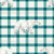 Teal Christmas Polar Bear Plaid Image