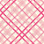 diagonal tartan plaid / pink Hanukkah party coordinate Image