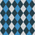 Argyle Pattern, Navy Blue Gray Blue, Brown Stitching Image