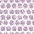 Stripes all over - hand-drawn distressed polka dots - large (L) scale, redefined classic polka dots with a modern airy twist - purple violet lilac Image