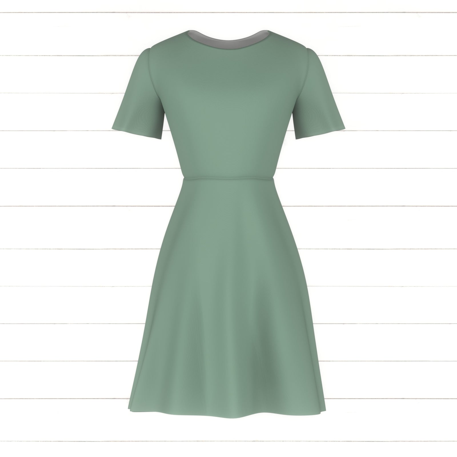 Cameo Green {PRINTED Solid Color} // Canoe Life