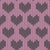 Faux Knitted Wool Hearts Hygge Nordic Warm Grandpa Style Grey on Pink Image