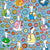 Silly Goose Back to School Geese Blue Image