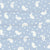 Bunny Rabbit Scatter in Chambray Ice Blue Image