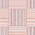 Dusty Pink Raked Zen Garden Geometric Striped Grid, Petals & Paws Collection Image