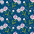 Hydrangea Garden Visitors on Blue Image