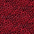 Cherry Red Sparkly Leopard Print Image