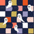 Retro Checkerboard Groovy Halloween Ghosts Image