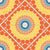 Radiant Aegean Summer Diamond Tile Mandala Image