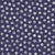Textured White Dots and Dark Navy Blue Organic Abstract Monochrome Image