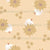 Sunflower ghosts (on light brown) - Sweet little halloween ghosts hiding behind sunflowers(part of the “hide and ghoul seek” collection) Image