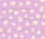 Scattered Mini Halloween Floral in Lilac Image