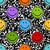 Composition Notebook Happy Faces Bright Rainbow Image