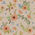Boho Watercolor Nursery Floral in Peach, Mint, and Green on Cream Image