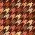 Autumn Houndstooth on Brown Image
