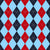 Argyle Pattern, Baby Blue Red Navy Blue, White Stitching Image