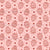 Chocolate Covered Strawberries Red Line Art on Pink Image