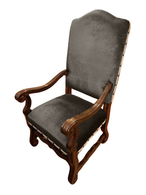 Solid Ash Imperial Minky Velvet