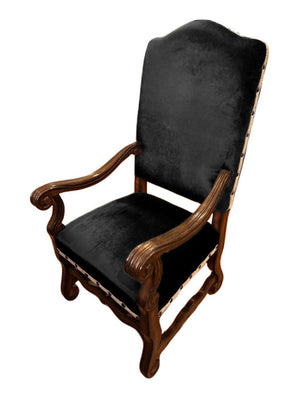 Solid Black 8.75oz Imperial Minky Woven Fabric