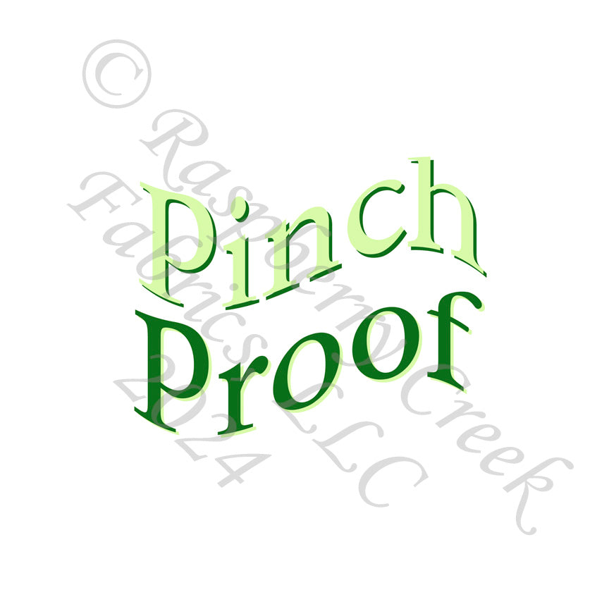 Tonal Kelly Green Pinch Proof Panel, Best Of for CLUB Fabrics