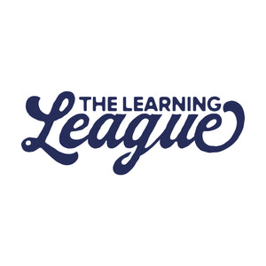 Navy Blue Learning League Panel, Field Notes by Bri Powell for CLUB Fabrics