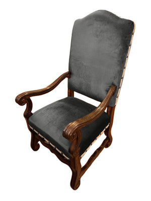 Solid Charcoal Gray 8.75oz Imperial Minky Woven Fabric