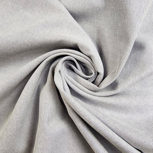 Grey Oxford Cotton Shirting Swirled