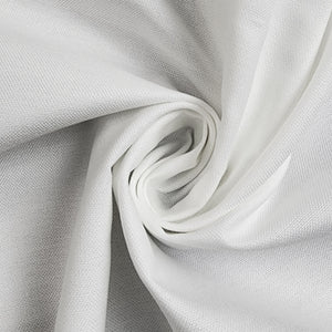 White Oxford Cotton Shirting Swirled