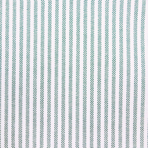 Green Stripe Oxford Cotton Shirting