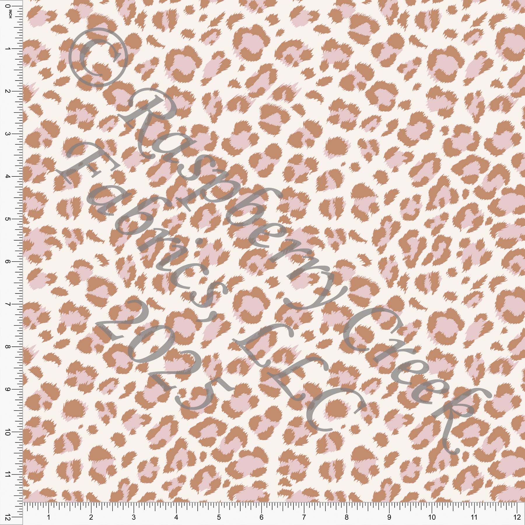 Animal Spots Pink Khaki Cream Retro by Diana Rammell Fall 2025 CLUB Fabrics