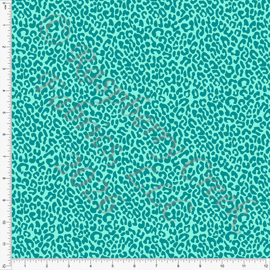 Tonal Peacock Animal Print, Sunny by Diana Rammell for CLUB Fabrics